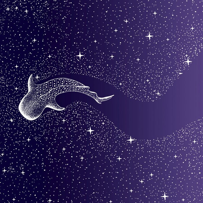 Star Eater - space from Dark Blue to Purple Coffee Mug Gallery Image 2