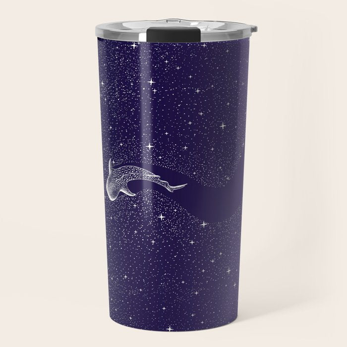 Star Eater - space from Dark Blue to Purple Travel Mug Gallery Image 1