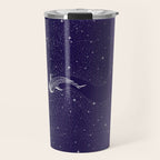 Star Eater - space from Dark Blue to Purple Travel Mug Gallery Image 1