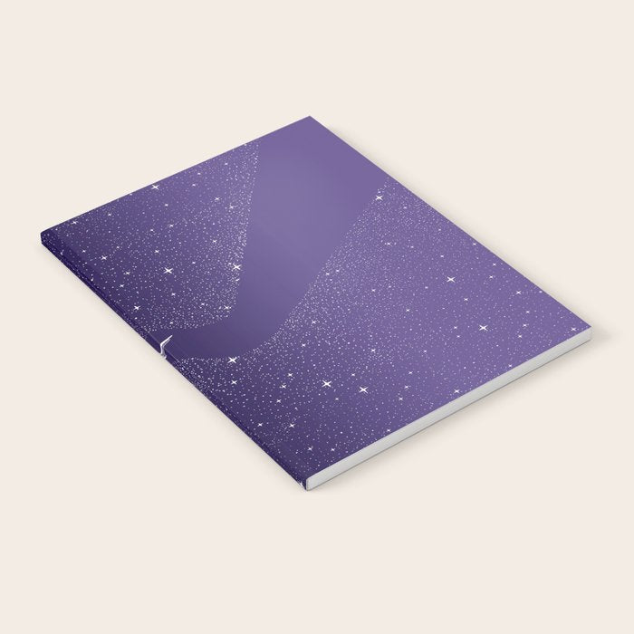 Star Eater - space from Dark Blue to Purple Notebook Gallery Image 2