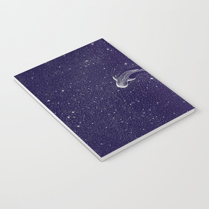 Star Eater - space from Dark Blue to Purple Notebook Gallery Image 3
