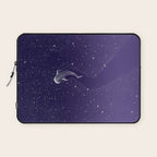 Star Eater - space from Dark Blue to Purple Laptop Sleeve Gallery Image 1