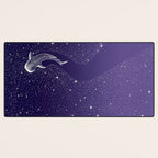 Star Eater - space from Dark Blue to Purple Desk Mat Gallery Image 3