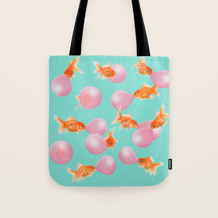 BUBBLEGUM GOLDFISH Tote Bag Gallery Image 1