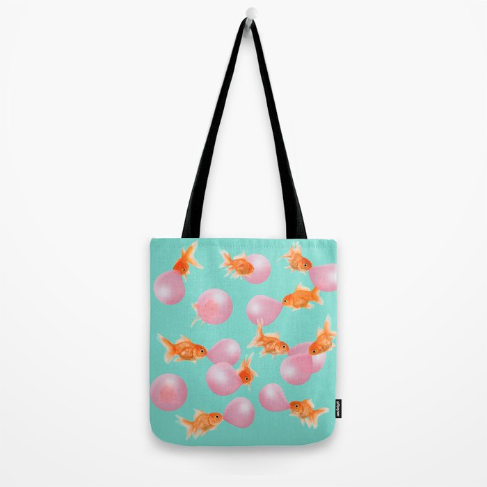 BUBBLEGUM GOLDFISH Tote Bag Gallery Image 2