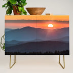 Smoky Mountain National Park Sunset - 19/365 Credenza Gallery Image 1