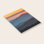 Smoky Mountain National Park Sunset - 19/365 Notebook Gallery Image 3