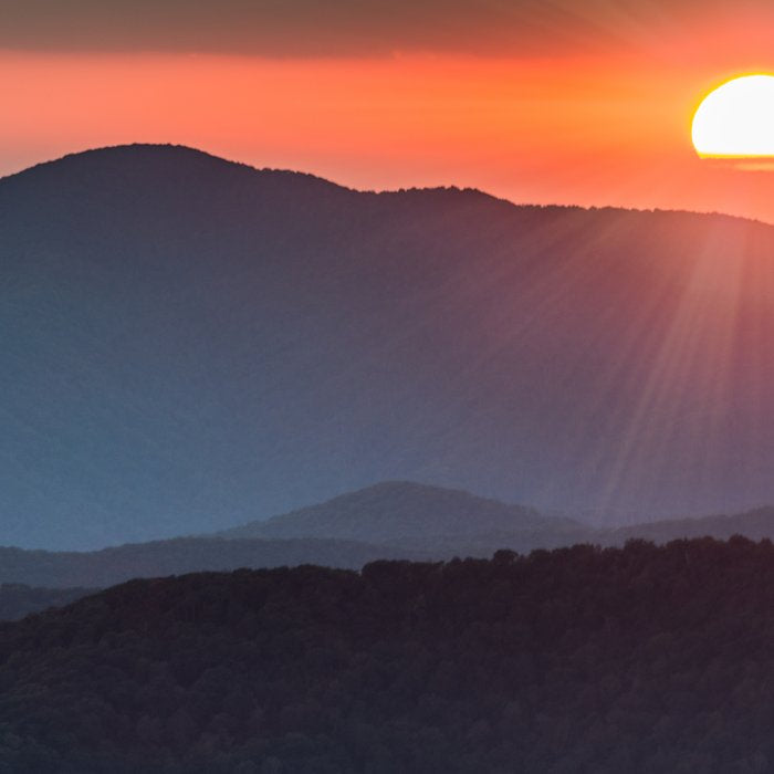 Smoky Mountain National Park Sunset - 19/365 Coffee Mug Gallery Image 2