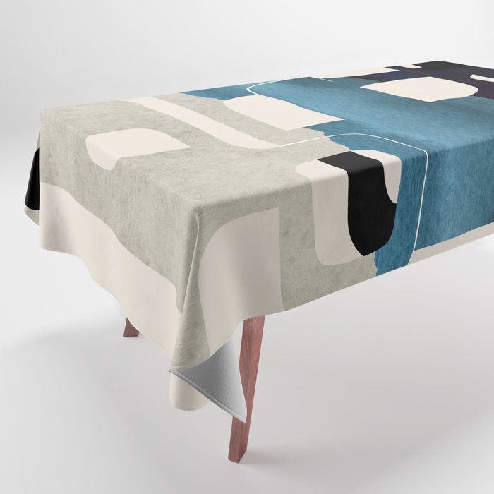Modern Abstract Shapes 102 Tablecloth Gallery Image 1