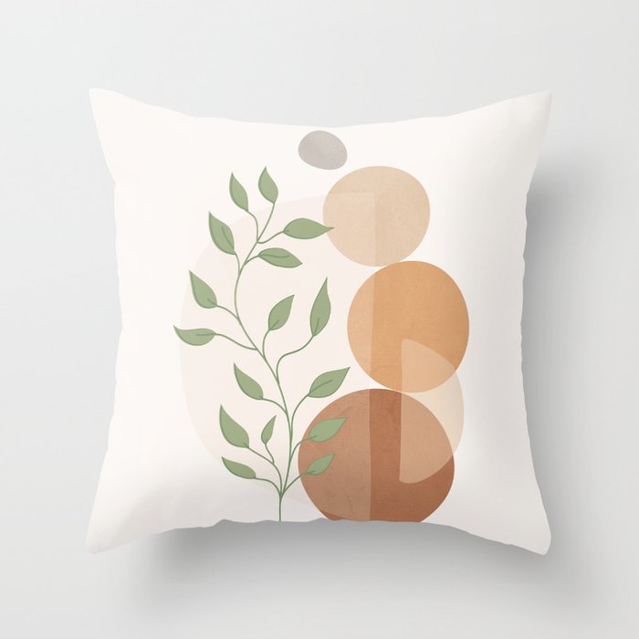 Abstract Rock Geometry 19 Throw Pillow Gallery Image 6