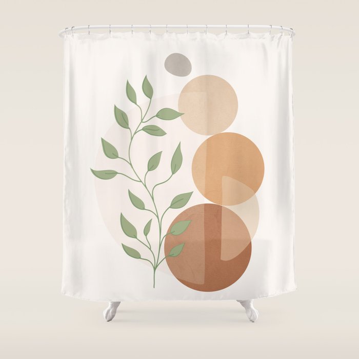 Abstract Rock Geometry 19 Shower Curtain Gallery Image 1