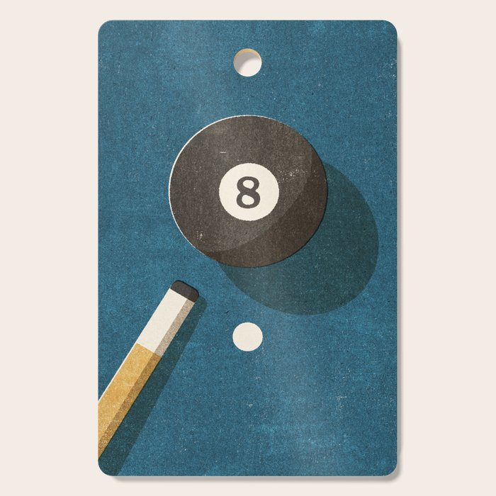 BILLIARDS / Ball 8 Cutting Board Gallery Image 1