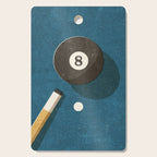 BILLIARDS / Ball 8 Cutting Board Gallery Image 1