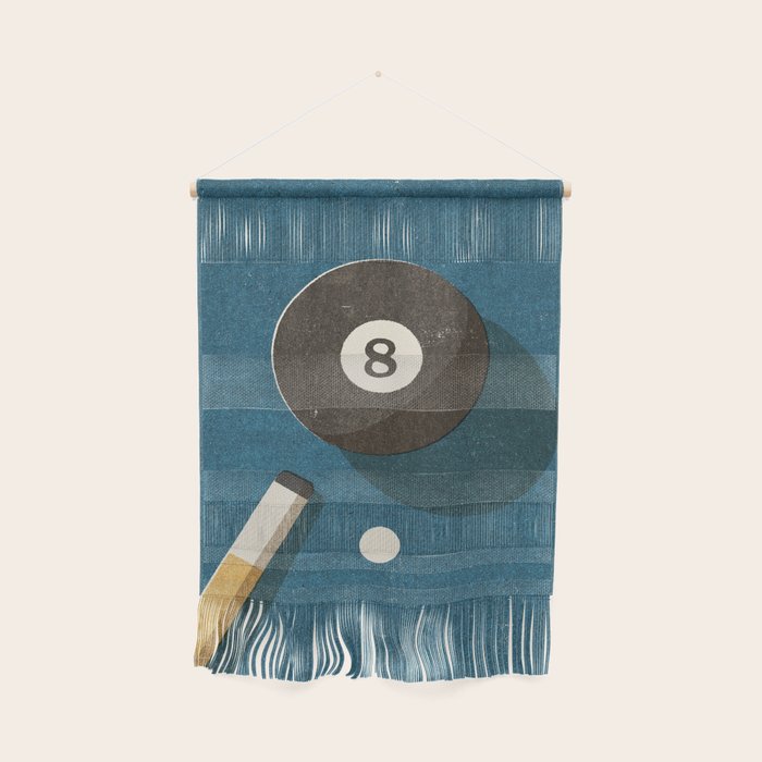 BILLIARDS / Ball 8 Wall Hanging Gallery Image 1