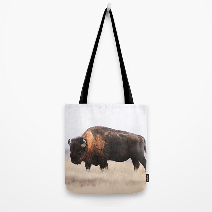 Bison Whisper Tote Bag Gallery Image 2