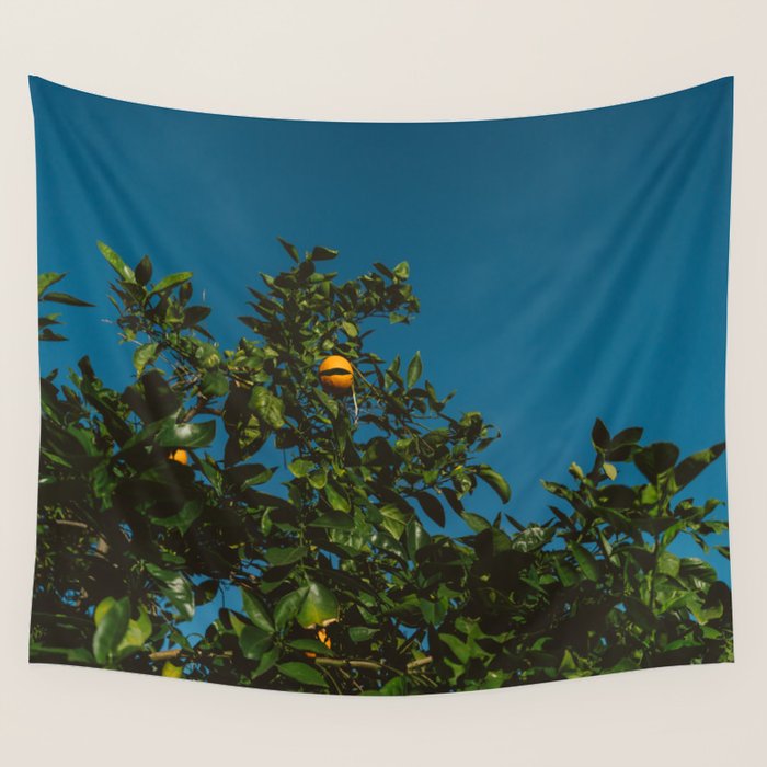 California Orange Tree III Wall Tapestry Gallery Image 4