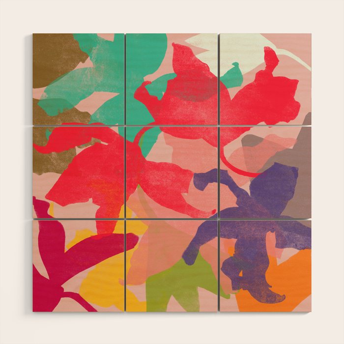 lily 71 Wood Wall Art Gallery Image 1