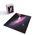 Cosmic Cotton Candy - Pink Stardust Jigsaw Puzzle Gallery Image 2