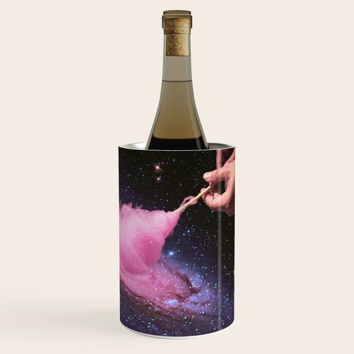 Cosmic Cotton Candy - Pink Stardust Wine Chiller Gallery Image 3