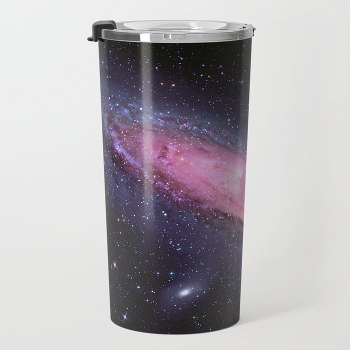 Cosmic Cotton Candy - Pink Stardust Travel Mug Gallery Image 3
