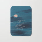 Cling To Joy, Bold, Audacious Joy That Looks For Light In Everything Even In The Waiting. Bath Mat Gallery Image 1