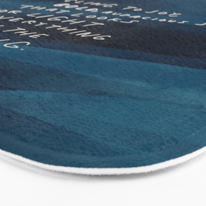 Cling To Joy, Bold, Audacious Joy That Looks For Light In Everything Even In The Waiting. Bath Mat Gallery Image 3