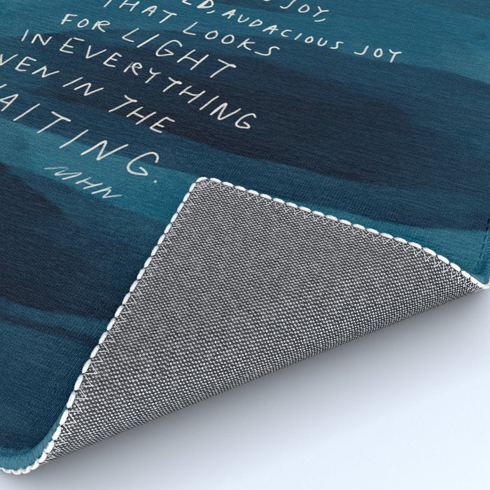Cling To Joy, Bold, Audacious Joy That Looks For Light In Everything Even In The Waiting. Rug Gallery Image 4