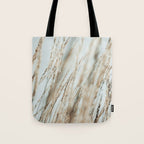 Wandering Through an Autumn Day x nature environmental photograph mint green blue Tote Bag Gallery Image 1