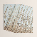 Wandering Through an Autumn Day x nature environmental photograph mint green blue Wrapping Paper Gallery Image 3