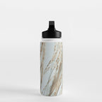 Wandering Through an Autumn Day x nature environmental photograph mint green blue Water Bottle Gallery Image 3