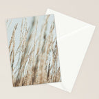 Wandering Through an Autumn Day x nature environmental photograph mint green blue Stationery Card Gallery Image 2