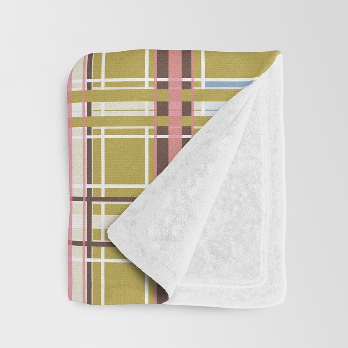 Subtle Plaid Warmth Throw Blanket Gallery Image 3