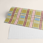 Subtle Plaid Warmth Wrapping Paper Gallery Image 2