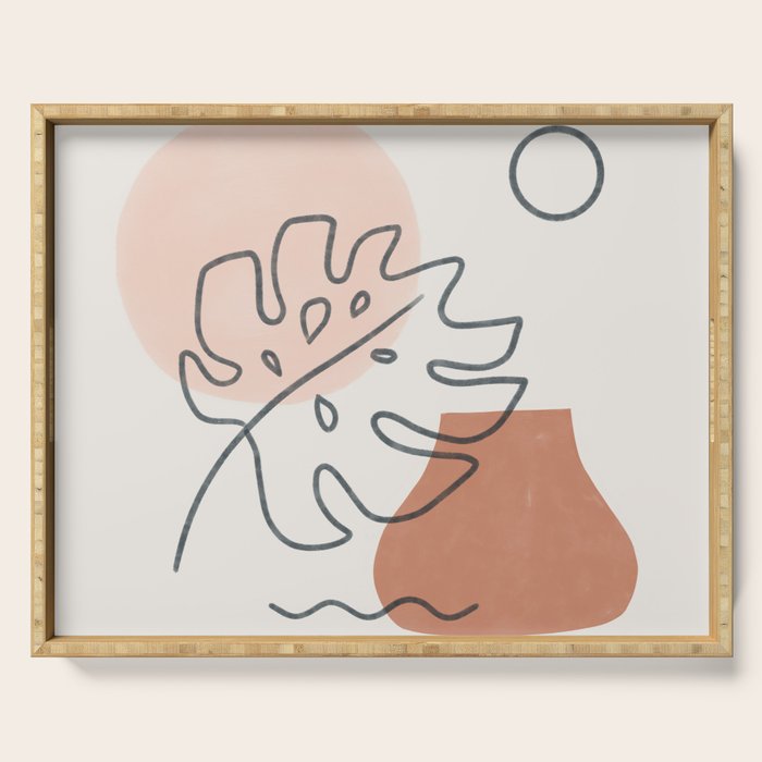 a warm feeling Serving Tray Gallery Image 1
