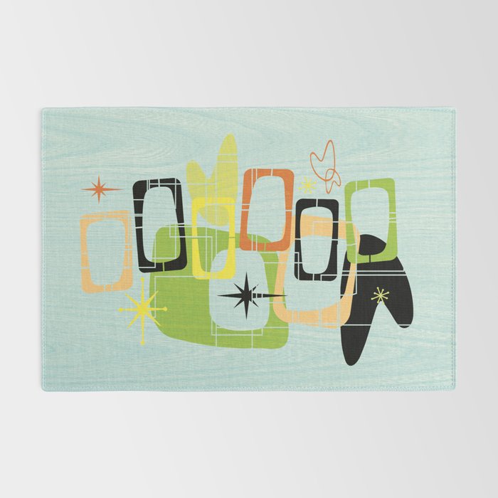 Mid Century Modern Babe Rug Gallery Image 2