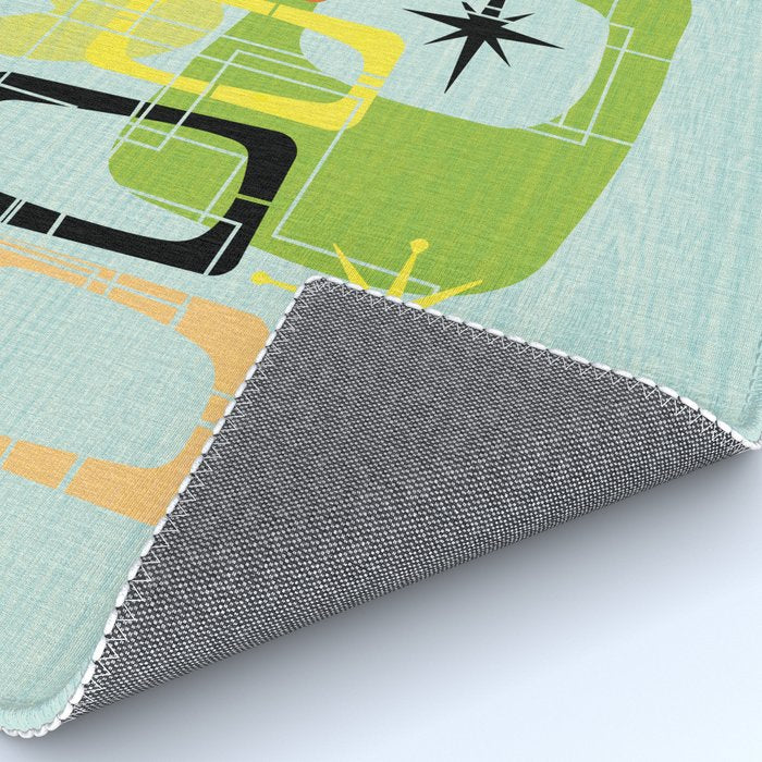 Mid Century Modern Babe Rug Gallery Image 4