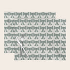 Vintage Bows II Green Placemat Gallery Image 1