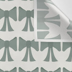 Vintage Bows II Green Wall Tapestry Gallery Image 3