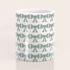 Vintage Bows II Green Coffee Mug Gallery Image 4