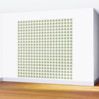 Clovers XXV Natural Green Botanical Pattern Wall Mural Gallery Image 2