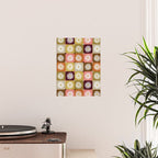 Checkered Daisies - 70s Citrus Poster Gallery Image 2