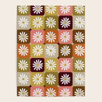 Checkered Daisies - 70s Citrus Poster Gallery Image 4