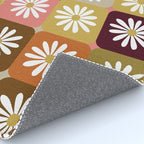 Checkered Daisies - 70s Citrus Rug Gallery Image 4