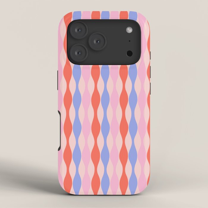 Mid-Century Stripes iPhone Case Gallery Image 3