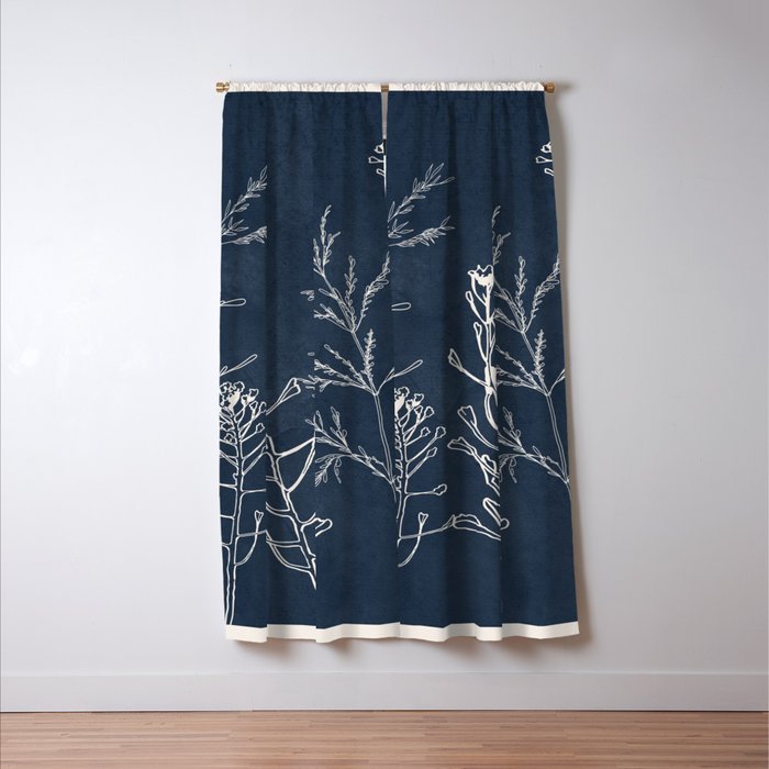 Minimalist Grass 1 Window Curtain Gallery Image 3