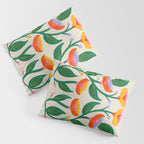 Symmetrical Flowers 2 Pillow Sham Gallery Image 3