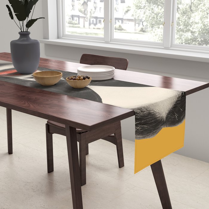 BLACK BUTTERFLY 2 Table Runner Gallery Image 2