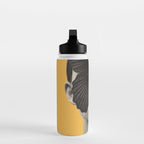 BLACK BUTTERFLY 2 Water Bottle Gallery Image 3