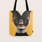 BLACK BUTTERFLY 2 Tote Bag Gallery Image 1