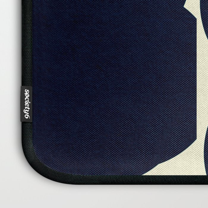 Abstract Black shape Laptop Sleeve Gallery Image 3